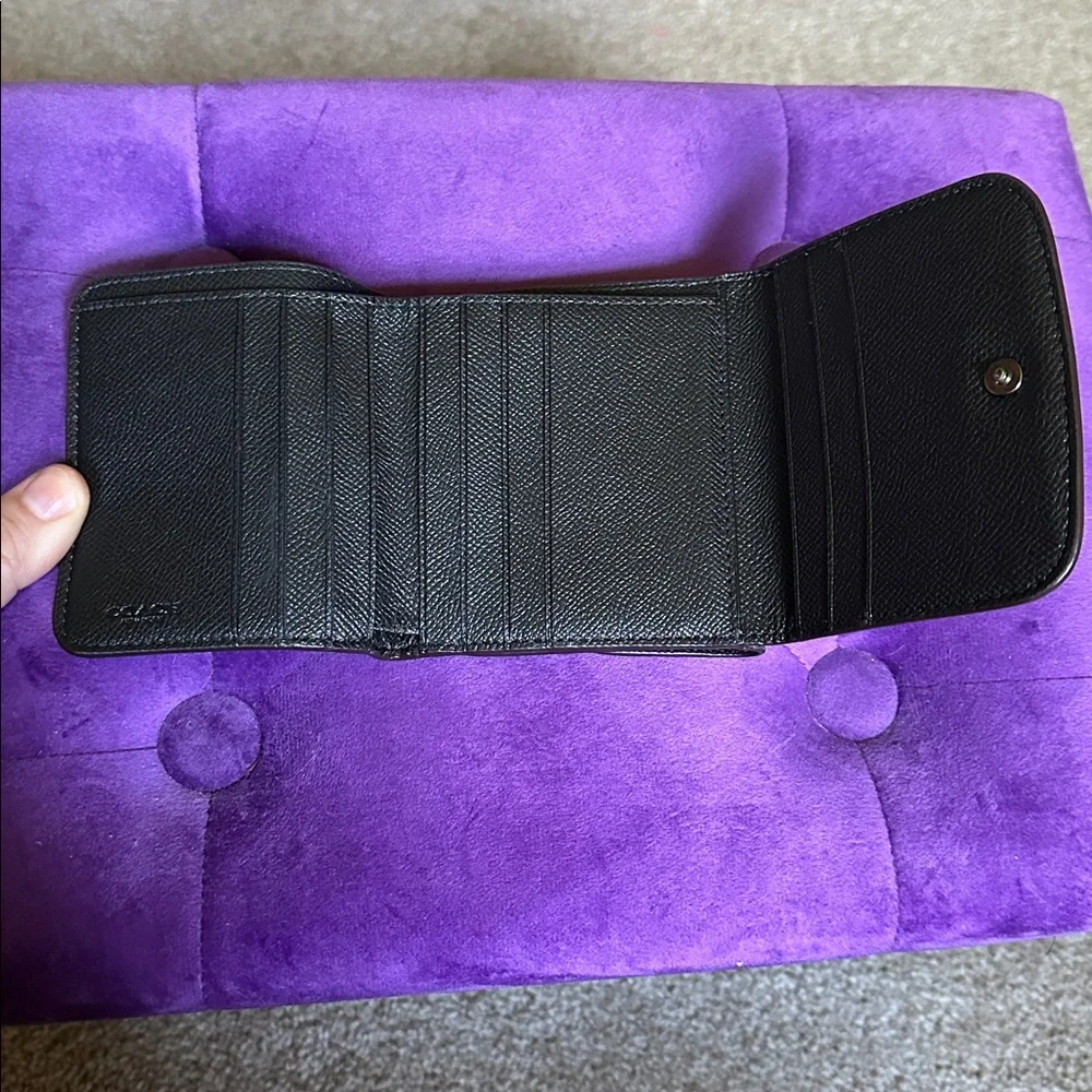 Coach Purple Hologram Wallet